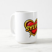 Mug Amour Sylvia (Devant gauche)