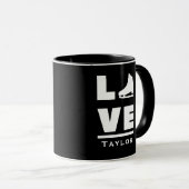 Mug Amour Synchrone Et Patinage En Direct (Devant droit)