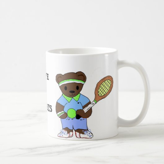 Mug Amour = Tennis (Droite)