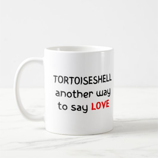 Mug amour tortois (Gauche)