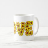 Mug Amour Tournesol (Devant droit)