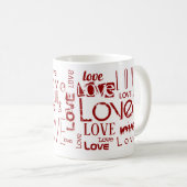 Mug AMOUR ! Typographie (Devant droit)