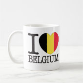 Mug Amour v2 de la Belgique (Gauche)