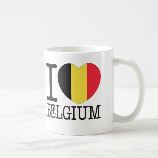 Mug Amour v2 de la Belgique (Droite)