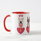 Mug Amour Valentine Bulldogs (Gauche)