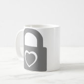Mug amour verrouillé (Devant gauche)