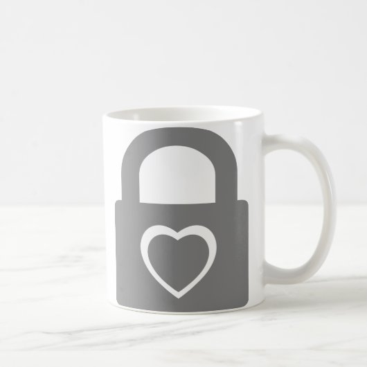 Mug amour verrouillé (Droite)