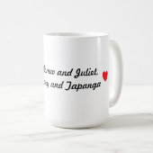 Mug Amour vrai (Devant droit)
