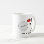 Mug Amour vrai de frisbee final (Devant droit)
