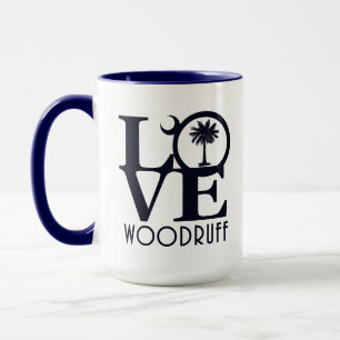 Mug AMOUR Woodruff Caroline du Sud15oz
