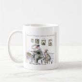 Mug amour Yorkshire empruntant des dents de whippets (Gauche)