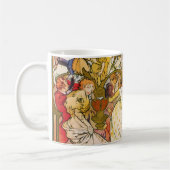 Mug Amoureux, Alphonse Mucha (Gauche)
