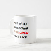 Mug amoureux de bacon, génial (Devant gauche)