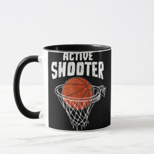 Mug Amoureux de basket-ball tireur actif Hommes Femmes