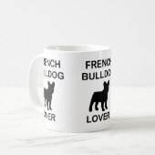 Mug amoureux de bouledogue français (Devant gauche)