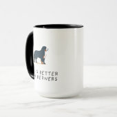 Mug Amoureux de Bouviers Bernois (Devant gauche)