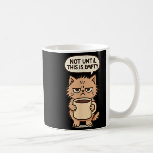 Mug Amoureux De Café Grumpy Chat Pas De Matin Personne