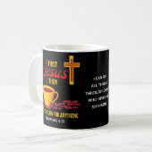 Mug Amoureux de café Jésus élégant (Devant gauche)