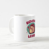 Mug Amoureux de câlins de hérisson (Devant gauche)