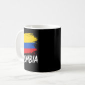Mug Amoureux de Colombie Drapeau Colombien (Devant gauche)
