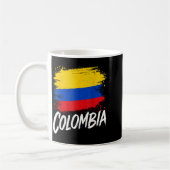 Mug Amoureux de Colombie Drapeau Colombien (Gauche)