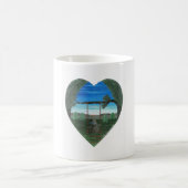 Mug Amoureux de coucher du soleil (Centre)