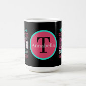 Mug amoureux de couture amusante ajouter monogramme (Centre)