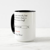 Mug Amoureux de la musique (Devant gauche)