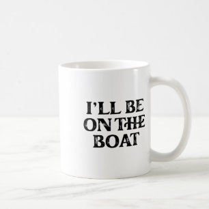 Mug Amoureux de la navigation à voile Ponton Bateau à