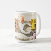Mug Amoureux de la plage (Devant droit)