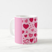 Mug Amoureux de la Saint-Valentin : Amour à Chaque (Devant gauche)