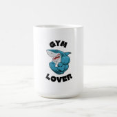 Mug Amoureux de la salle de sport en verre (Centre)