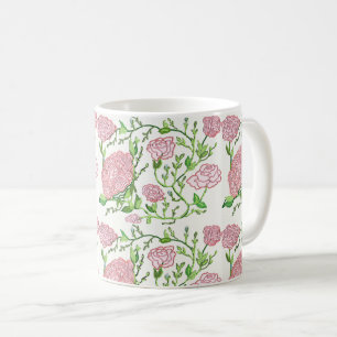 Mug Amoureux de la vie et de la peinture de fleurs