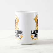 Mug 🐾 Amoureux de Labrador Retriever 🐾 (Centre)
