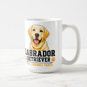 Mug 🐾 Amoureux de Labrador Retriever 🐾