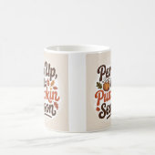 Mug Amoureux de l'automne et du café (Centre)