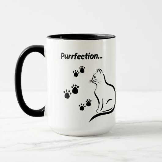 Mug Amoureux de les chats (Gauche)