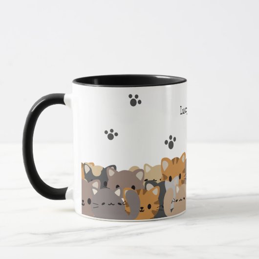 Mug Amoureux de les chats (Gauche)