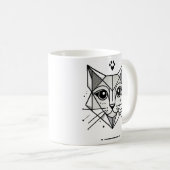 Mug amoureux de les chats (Devant droit)