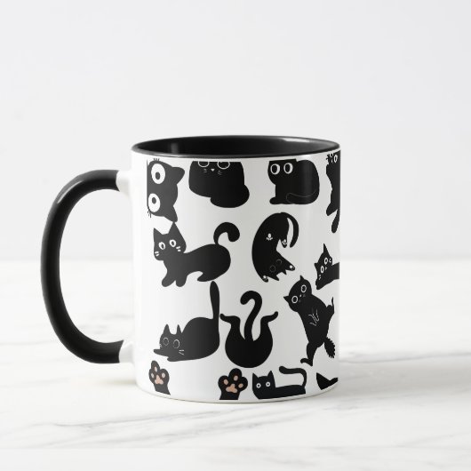 Mug Amoureux de les chats (Gauche)