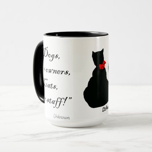 Mug Amoureux de les chats (Devant gauche)