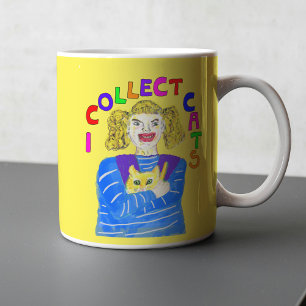 Mug Amoureux de les chats cadeau propriétaire de chats