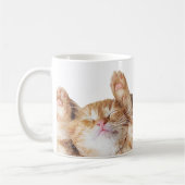 Mug Amoureux de les chats Drôle Citation mignon Humour (Gauche)