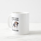 Mug Amoureux de les chiens beagles/ Beagle amusant (Devant gauche)