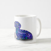 Mug Amoureux de les chiens de saucisses (Devant droit)