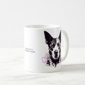Mug Amoureux de les chiens ZuBella Blue Heeler (Devant droit)