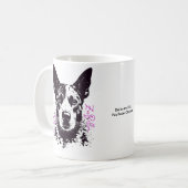 Mug Amoureux de les chiens ZuBella Blue Heeler (Devant gauche)