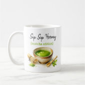 Mug Amoureux de Matcha Japonais Thé Vert Matcha Dr (Gauche)