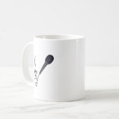 Mug amoureux de musique (Devant gauche)