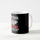 Mug Amoureux de piscine pour femmes et hommes Billard (Devant droit)